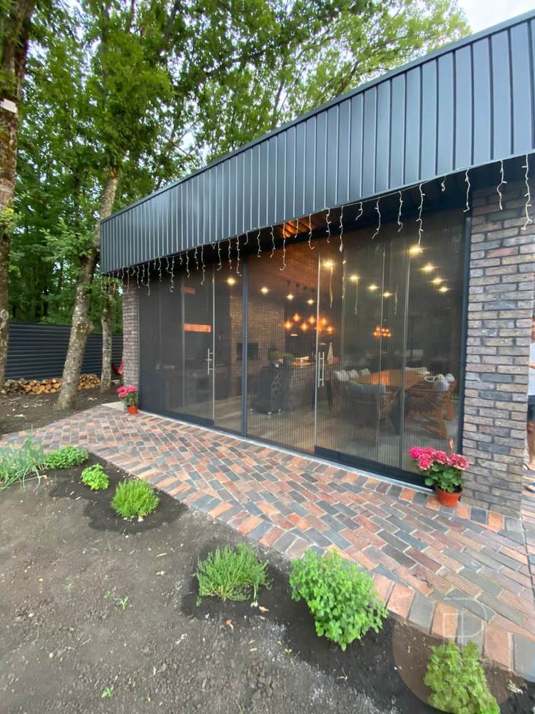 Сетка Плиссе для беседки