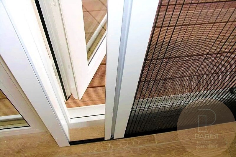 Сетка Плиссе для двери