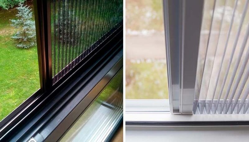Как защитить большие проемы от насекомых и пыли