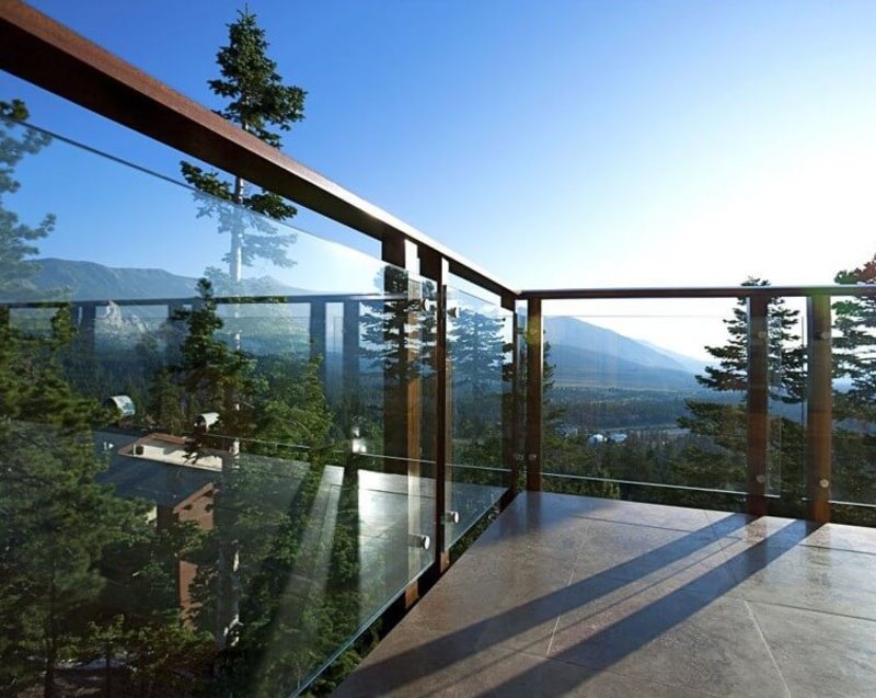 Стеклянные ограждения. Выбирайте самое интересное решение