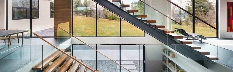 Стеклянные ограждения в тренде